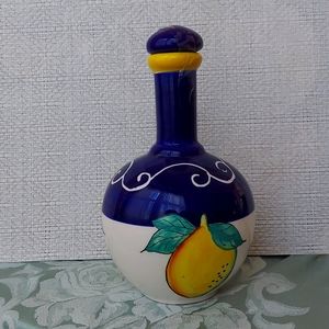 Ceramic Limoncello bottle Danny De Vito's collectible